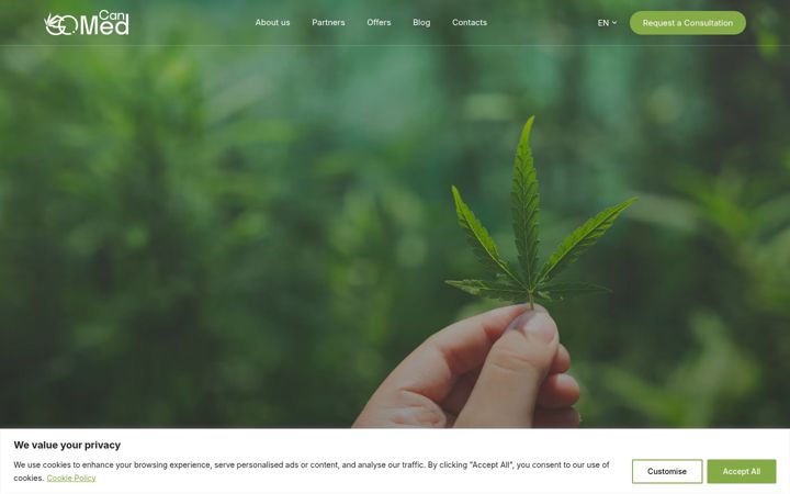 Screenshot of medcango.com