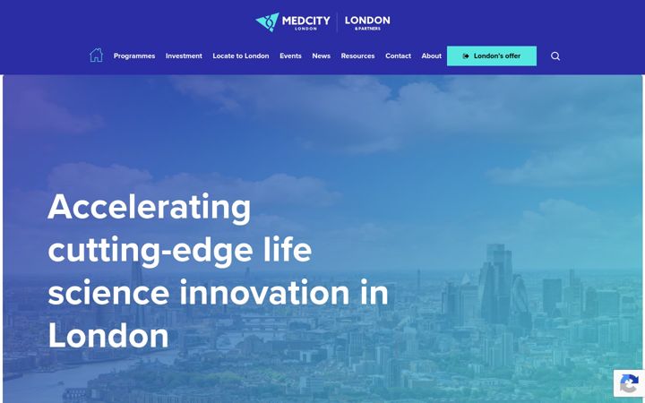 Screenshot of medcityhq.com