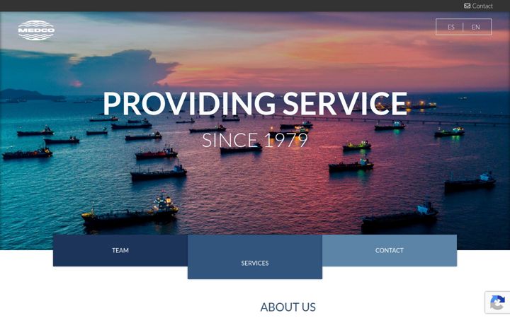 Screenshot of medcoshipbrokers.com