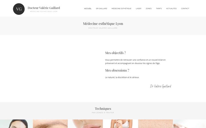 Screenshot of medecine-esthetique-lyon.com