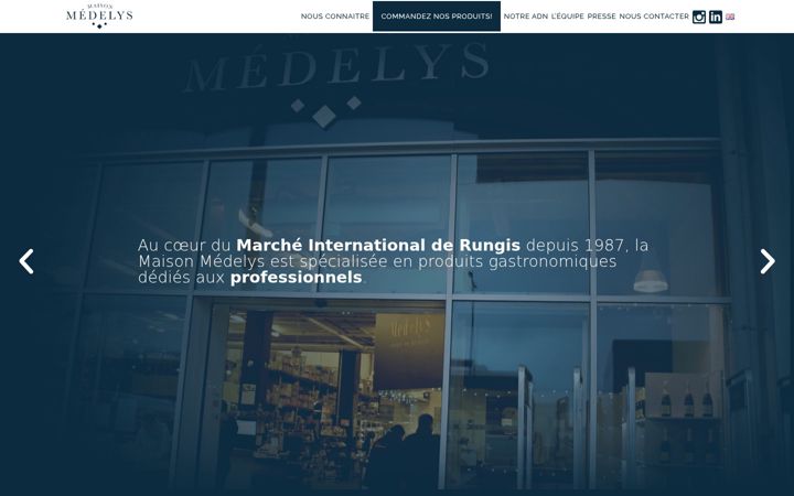 Screenshot of medelys.fr