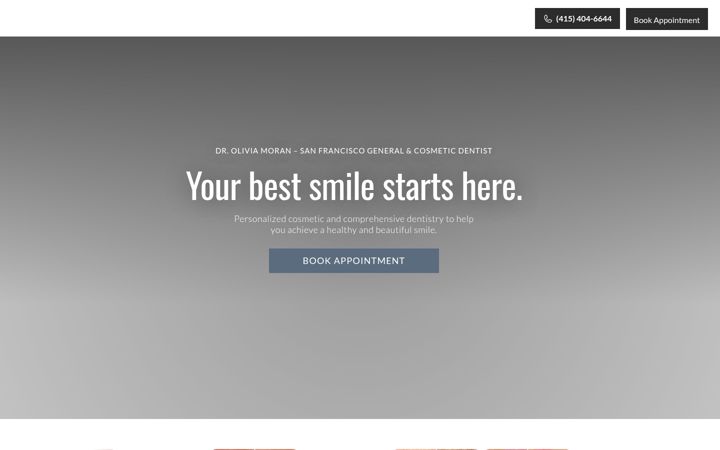 Screenshot of medentalsf.com