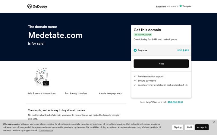 Screenshot of medetate.com