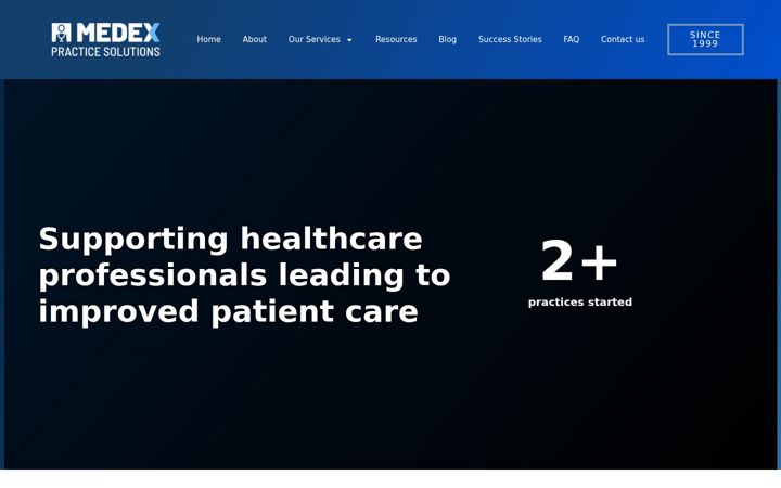 Screenshot of medexps.com
