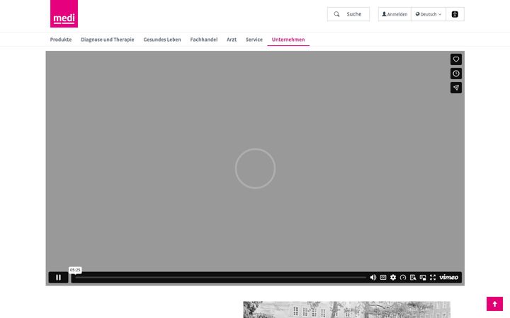 Screenshot of medi-corporate.com