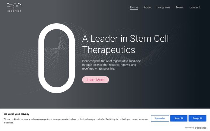 Screenshot of medi-post.com