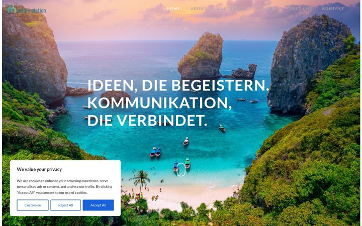 Screenshot of medi-relation.com