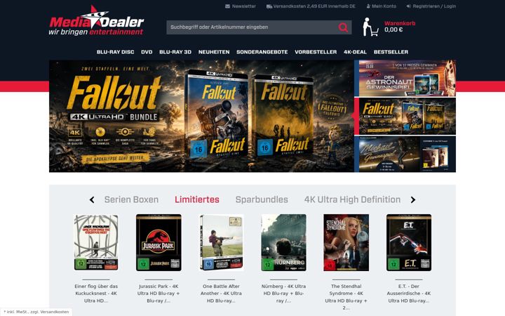 Screenshot of media-dealer.de