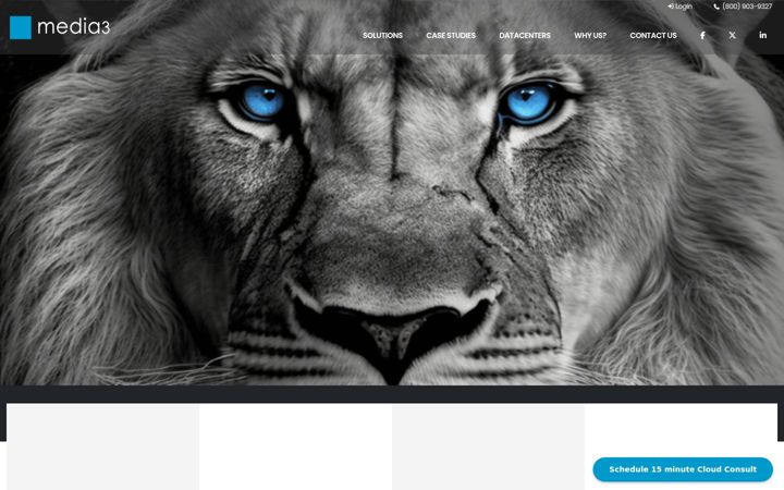 Screenshot von media3.net