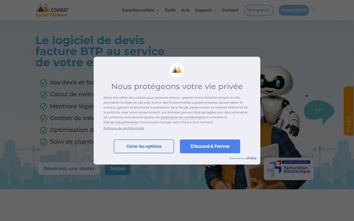 Screenshot of mediabat.com