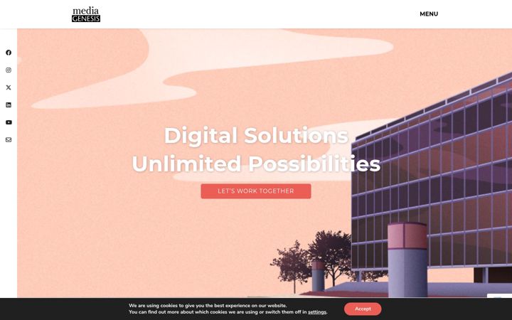 Screenshot of mediag.com