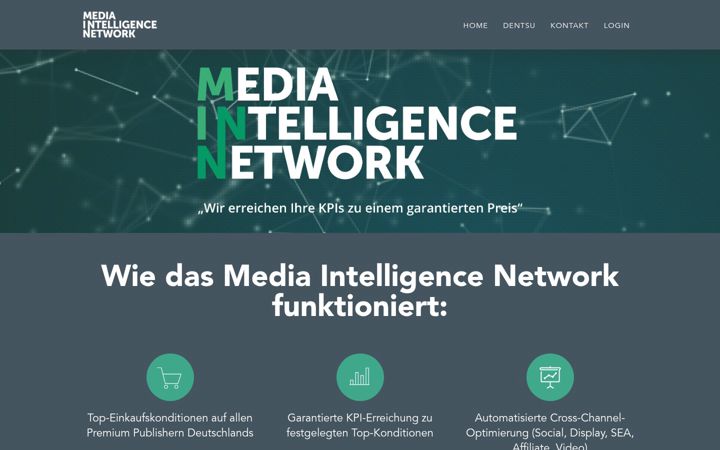 Screenshot of mediaintelligence.de