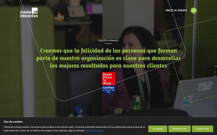 Screenshot of mediainteractiva.com