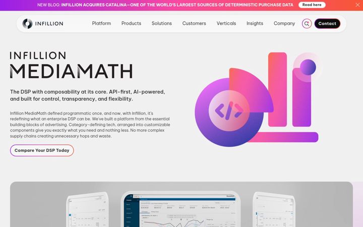 Screenshot of mediamath.com