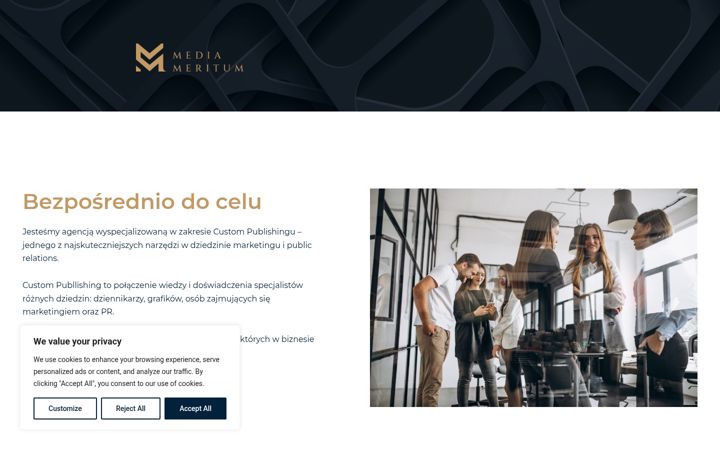 Screenshot of mediameritum.com