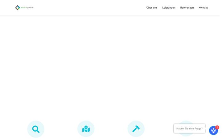 Screenshot of mediaquadrat.com