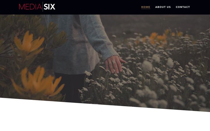 Screenshot of mediasix.com