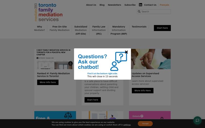 Screenshot ta' mediate393.ca