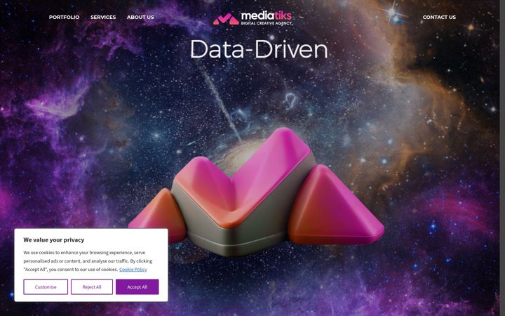 Screenshot of mediatiks.com