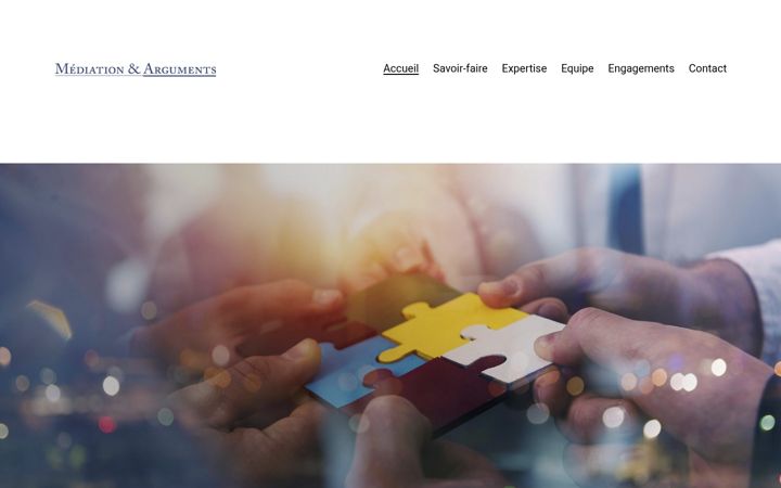 Screenshot of mediation-arguments.com