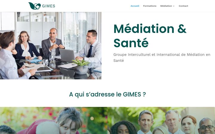 Screenshot of mediation-sante.com