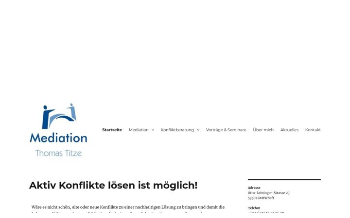 Screenshot ta' mediation-titze.de