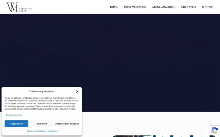 Screenshot of mediation-weber.com