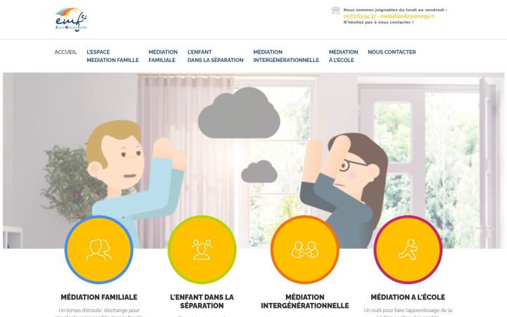 Screenshot of mediation82.com