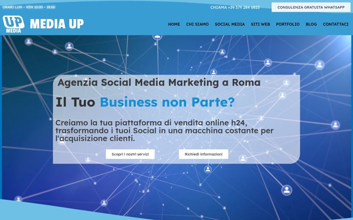 Screenshot του mediaupagency.com