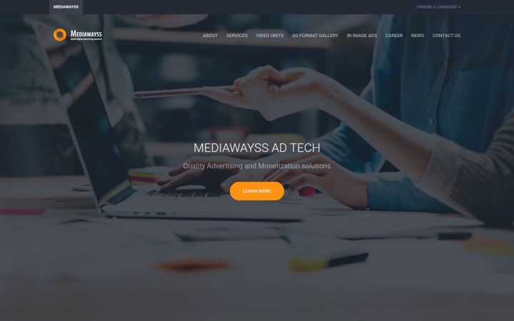 Screenshot of mediawayss.com