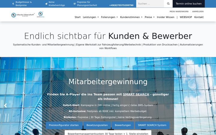 Screenshot of mediawerkstatt-bodensee.com