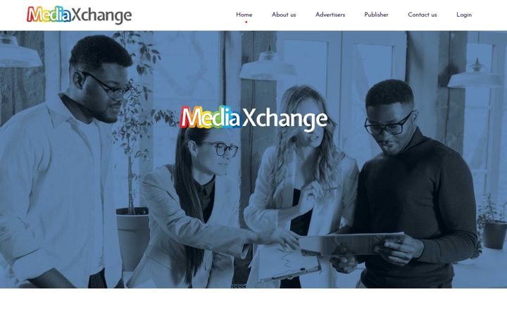 Screenshot van mediaxchange.co