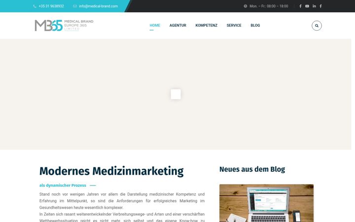 Screenshot of medical-brand.com