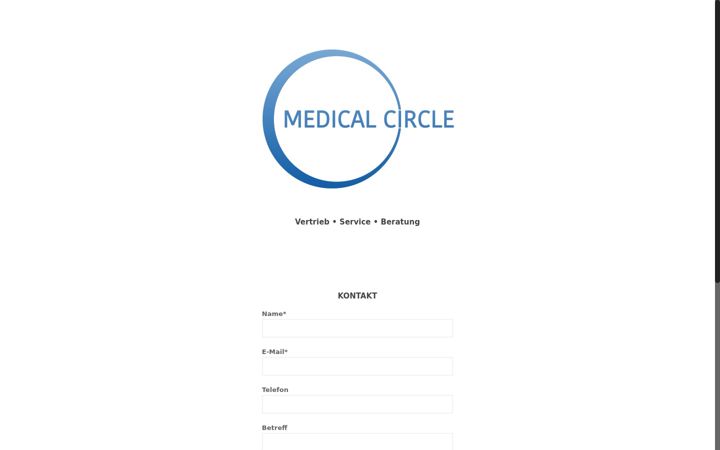 Screenshot of medical-circle.com