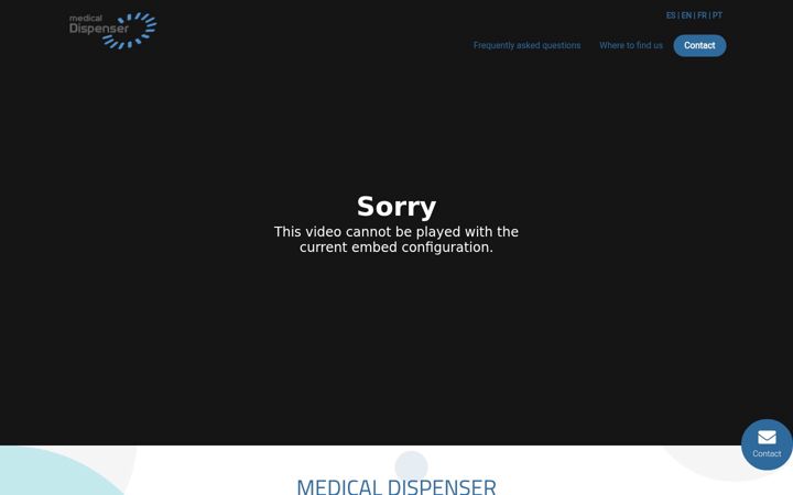 Screenshot of medical-dispenser.com
