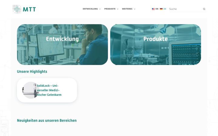 Screenshot του medical-tt.com