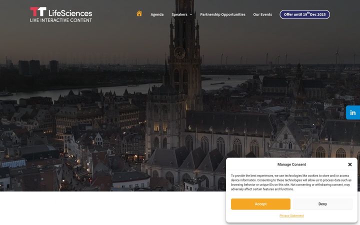 Screenshot of medicaldeviceclinicalevidence.com