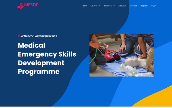 Screenshot of medicalemergencyresponses.com