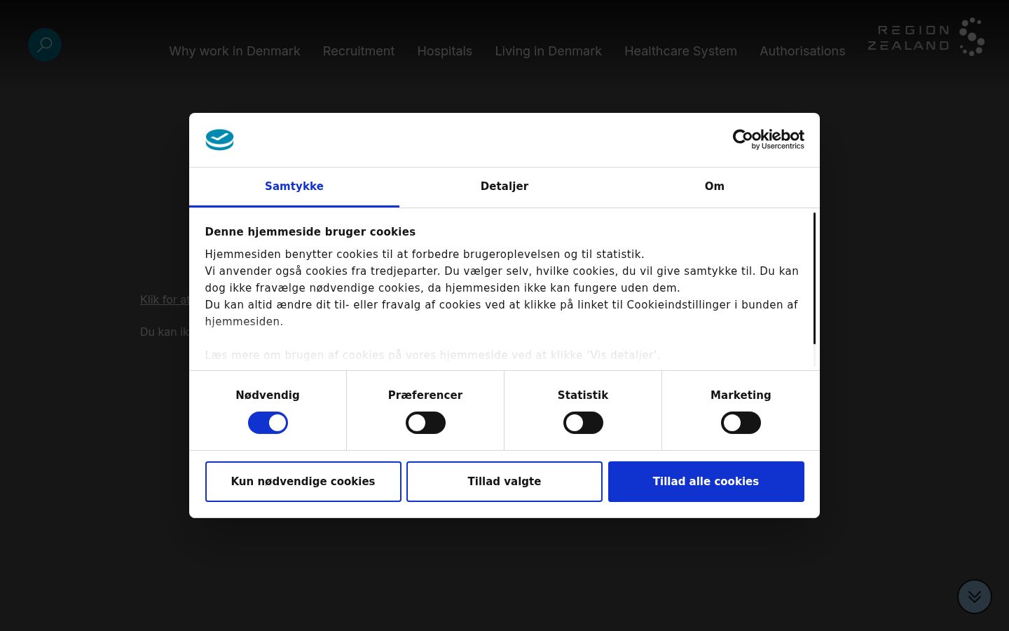 Snímek obrazovky baneru souhlasu zobrazeného před jakoukoli interakcí
