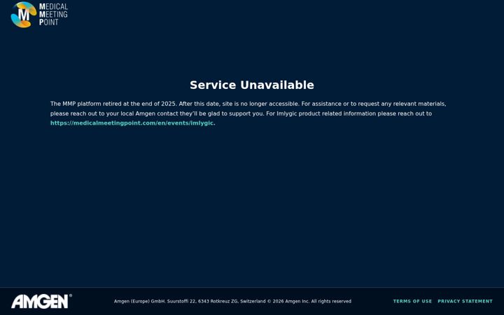 Screenshot of medicalmeetingpoint.com