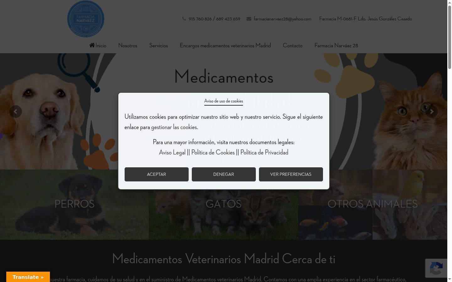 Screenshot tal-banner tal-kunsens muri qabel kwalunkwe interazzjoni