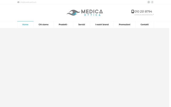 Screenshot ta' medicaottica.it