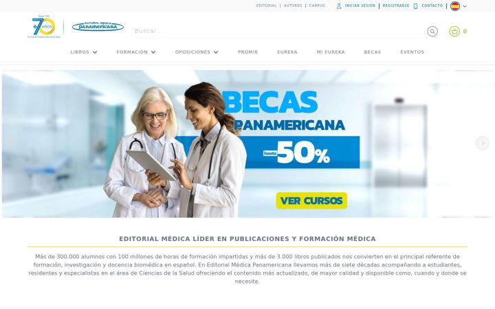 Captura de pantalla de medicapanamericana.com