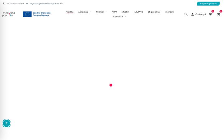 Screenshot di medicinapractica.lt