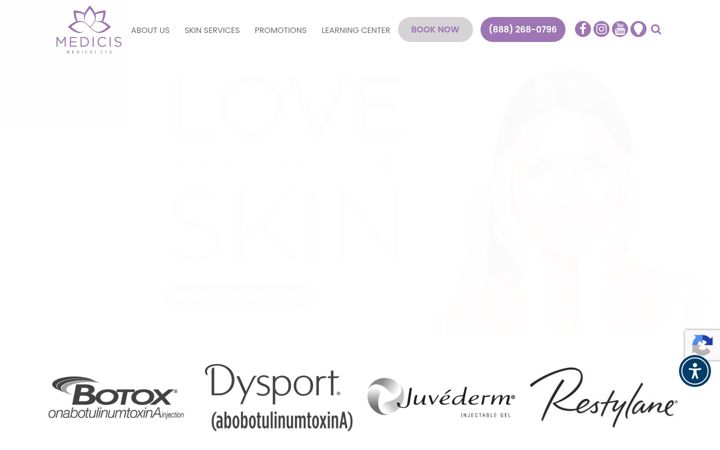 Screenshot of medicismedicalspa.com