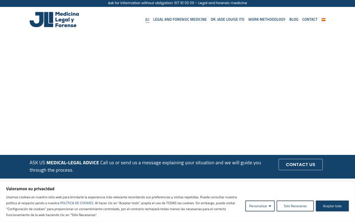 Screenshot of medicolegalyforense.com