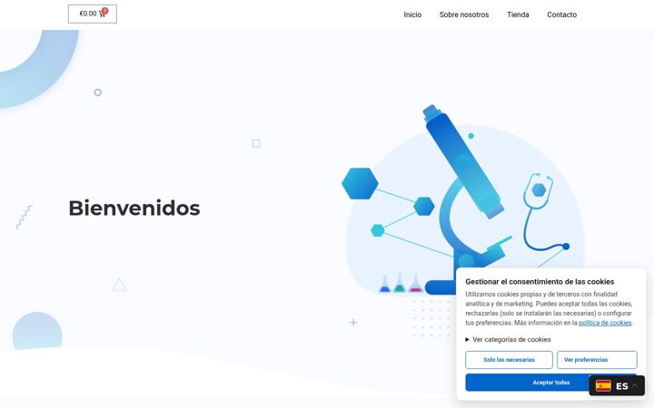 Screenshot of mediconocete.com
