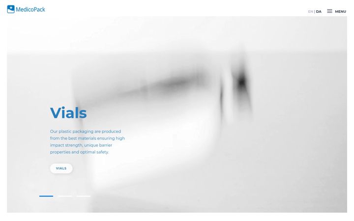 Screenshot of medicopack.com