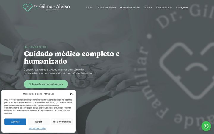 Screenshot of medicopontenova.com