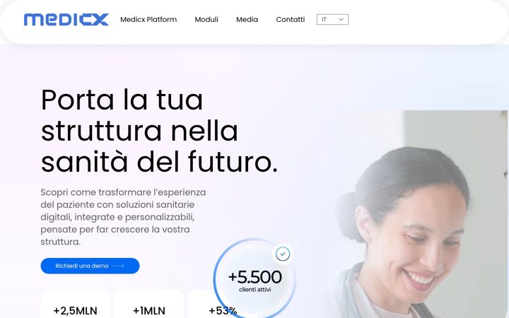 Screenshot ta' medicx.it